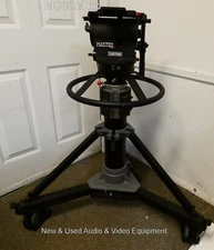 Cartoni Master MK2 Fluid Head w/ Pedestal P50, 2 Handles, Quick Release Plate