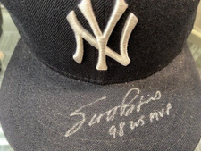 PSA AUTHENTICATED Scott Brosius Autographed HAT/CAP NEW ERA w/ 98 WS MVP