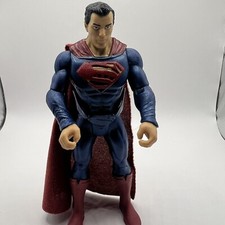 Superman 6" Action Figure With Cape and Sound FX Mattel DC Comics Justice League