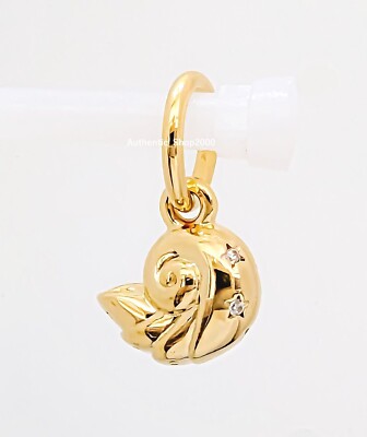 ディズニー シルバーピン パール付 6個 Authentic PANDORA #762685C01 Disney The Little Mermaid