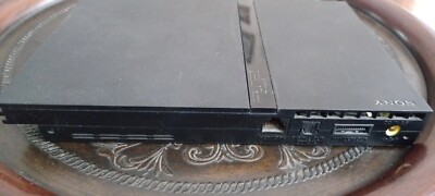 PlayStation 2 PS2 Console Slim, 2 controllers, cables, and memory cards, USA 