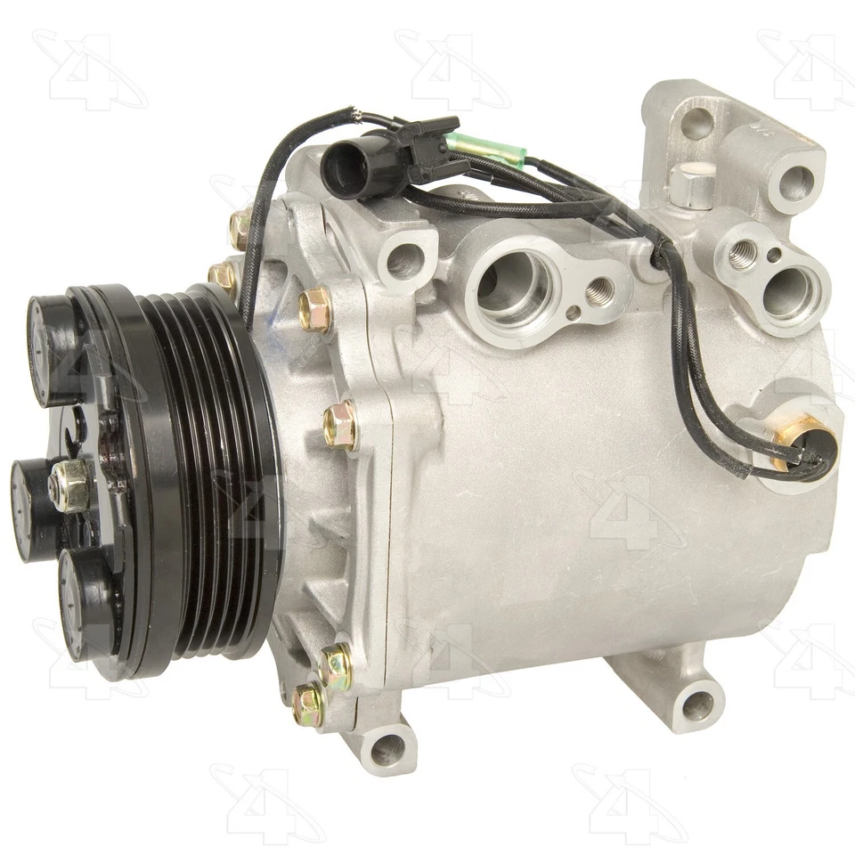 Para 2000-2005 Mitsubishi Eclipse 2.4L L4 A/C Compressor 4 Estações 2001 2002 2003 - Imagem 2 de 4