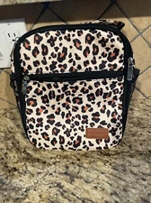 Leopard Print Lunch Bag