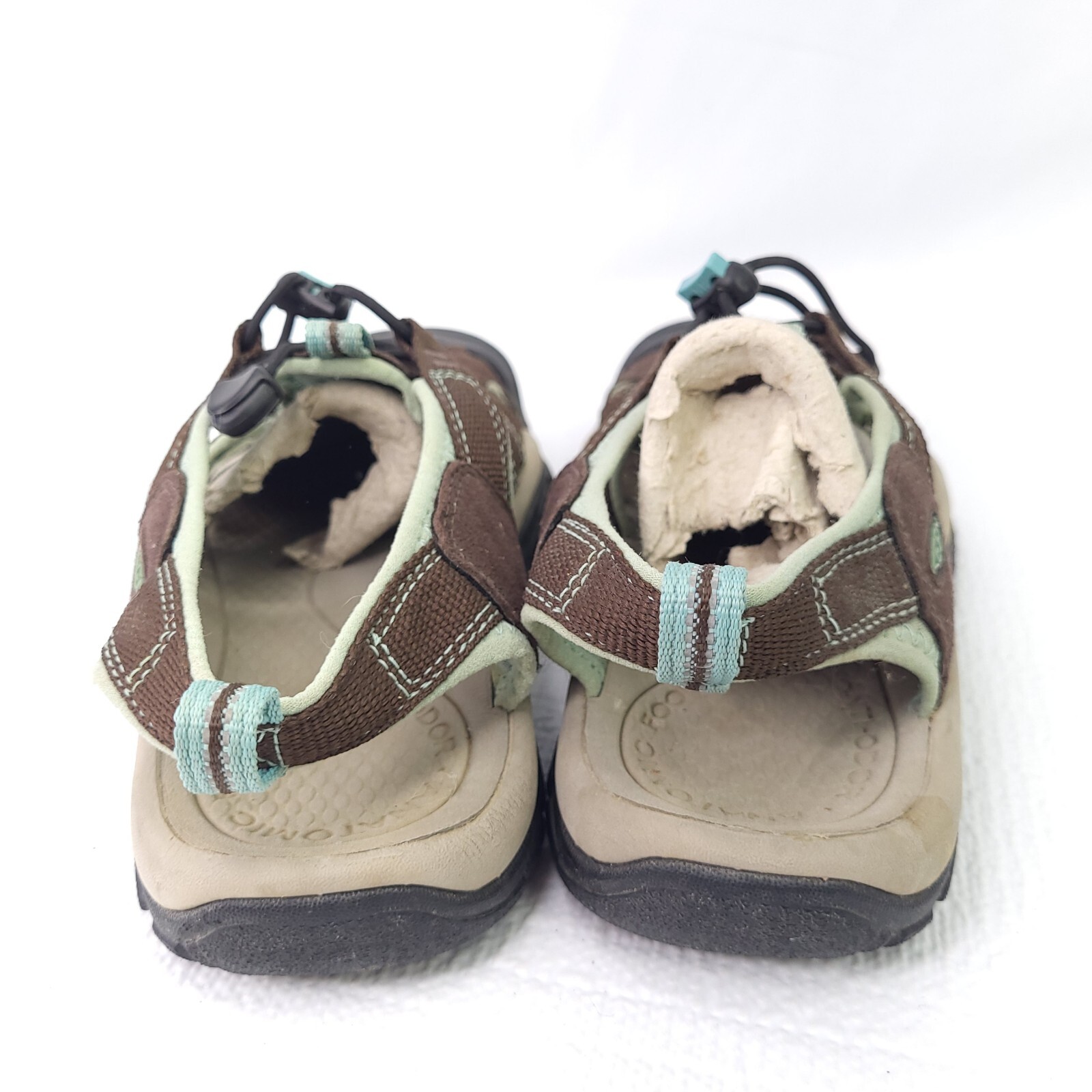 Sandali sportivi sportivi sportivi Keen Newport H2 marroni blu scarpe da donna taglia 9 5