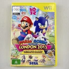 Mario & Sonic at the London 2012 Olympic Games Nintendo Wii Game TESTED