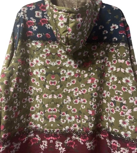 Women’s ~ Hoodie ~ XL ~ Jacket ~ Full Zip - Floral - Picture 9 of 18