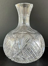 ABP American Brilliant Cut Glass Dorflinger Parisian Carafe Wine Decanter