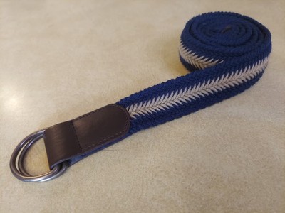 S. Oliver Woven Golf Belt D Ring Adjustable