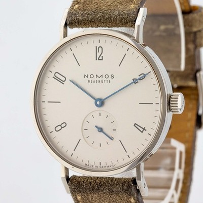 Nomos Tangente 33 Ref. NM123 Handaufzug Edelstahl 33mm