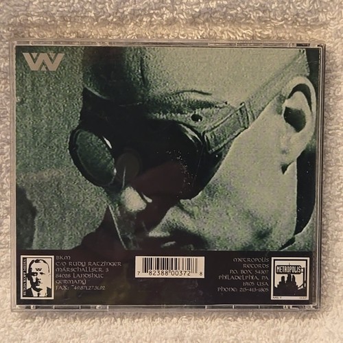 Bunker Gate Seven by Wumpscut (1997 Metropolis Records Audio CD) - Picture 2 of 4