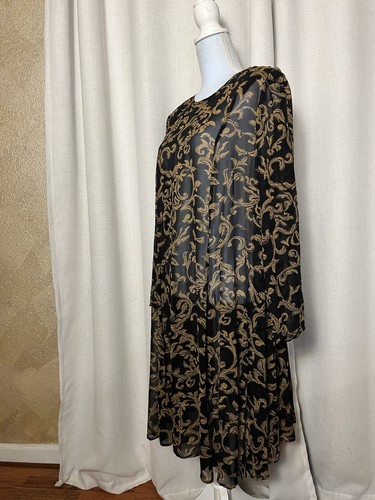 Termite, Size Med, Long Sleeved Madi Dress, Sheer Maternity Redefined, - Picture 4 of 20