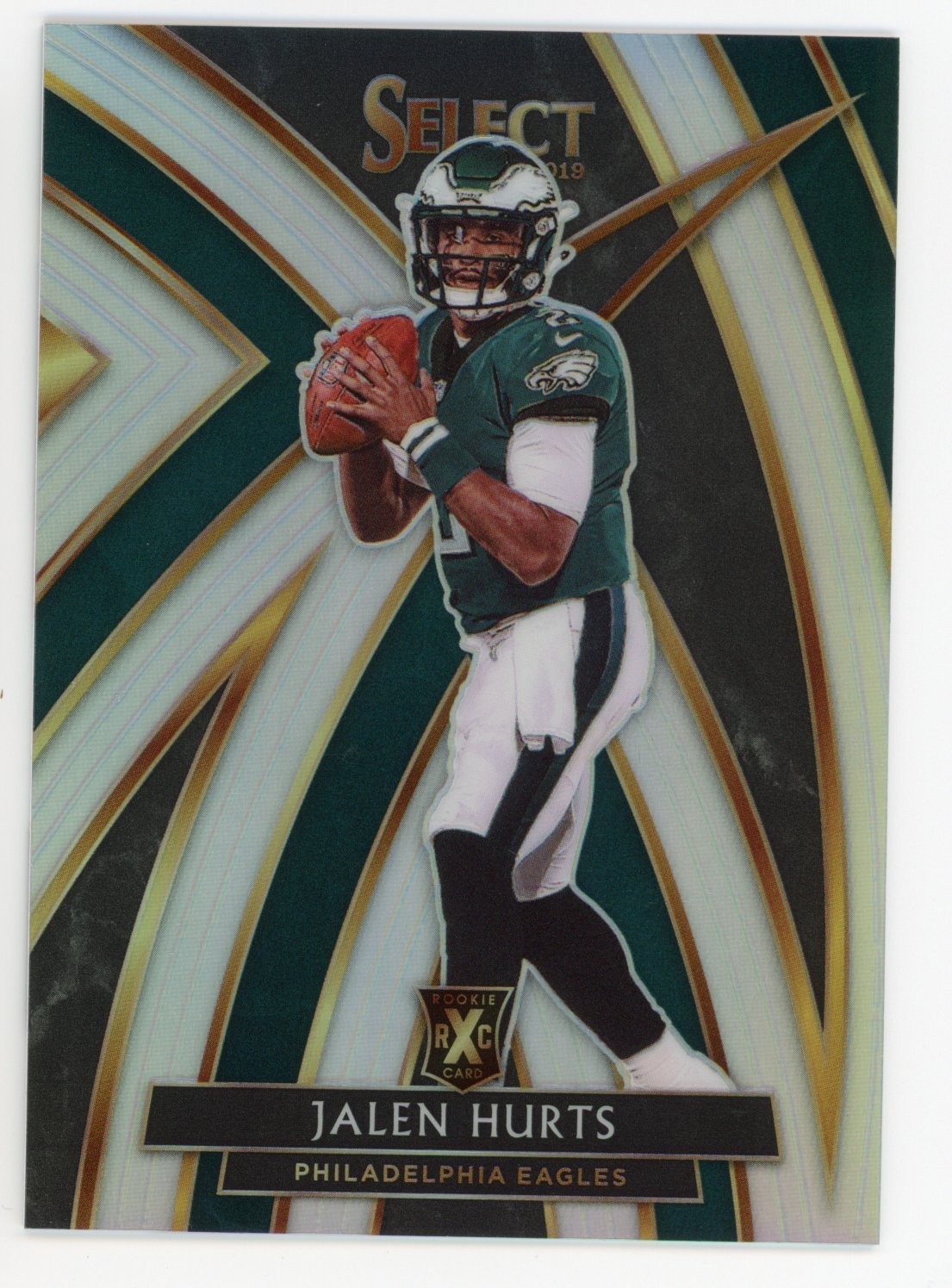 2019 Panini Select Jalen Hurts 2020 XRC Prizm RC Rookie EAGLES #305