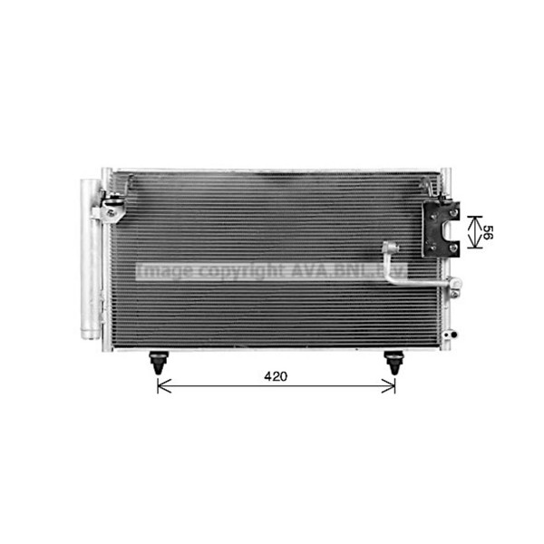 Kondensator Klimaanlage Mit Trockner FüR Subaru Legacy IV-image
