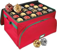 Premium Christmas Ornament Storage Container - Holds Up to 72-4  Ornaments