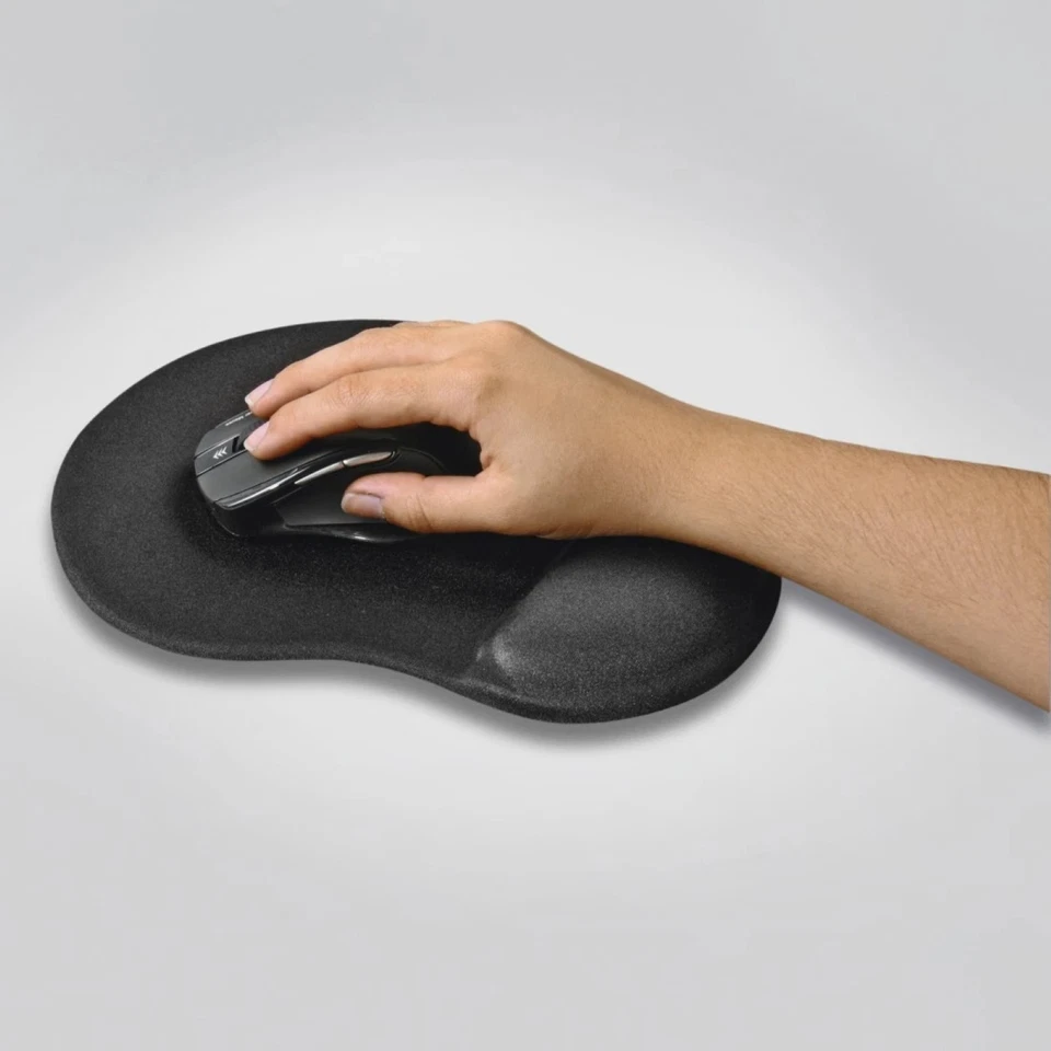 Hama Mauspad Con Supporto per Polsi Ergonomico Mousepad Ergo Pad Mouse - Immagine 3 di 4