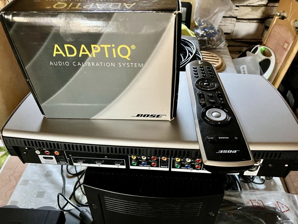 Bose Live Style Anlage Komplett mit allen Kabeln und Ständer Und Einmess CD - Bild 4 von 4