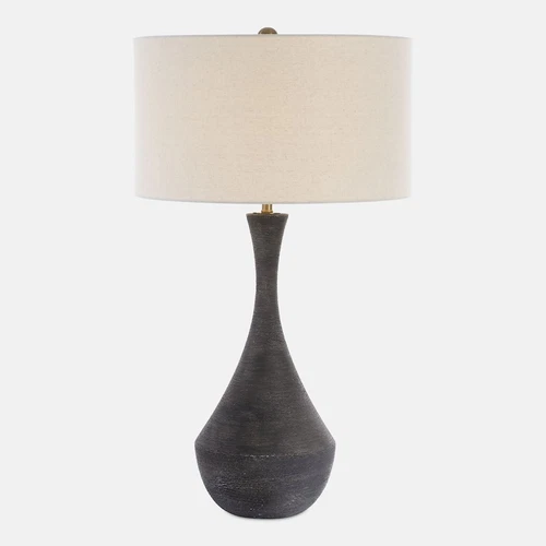 Uttermost Helston 1 Light Dark Charcoal Table Lamp - 30503 - Picture 1 of 1