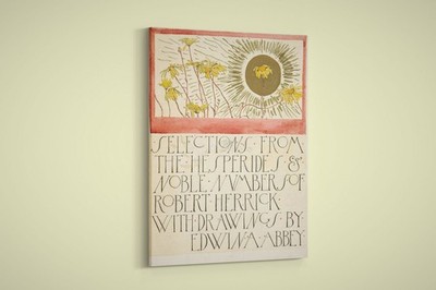 Sketch for an Illustration for Selections From the Poetry of Robert Herrick