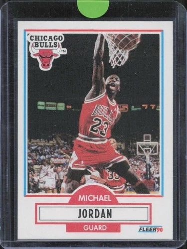 1990 Fleer #26 Michael Jordan Chicago Bulls MINT NR-MT