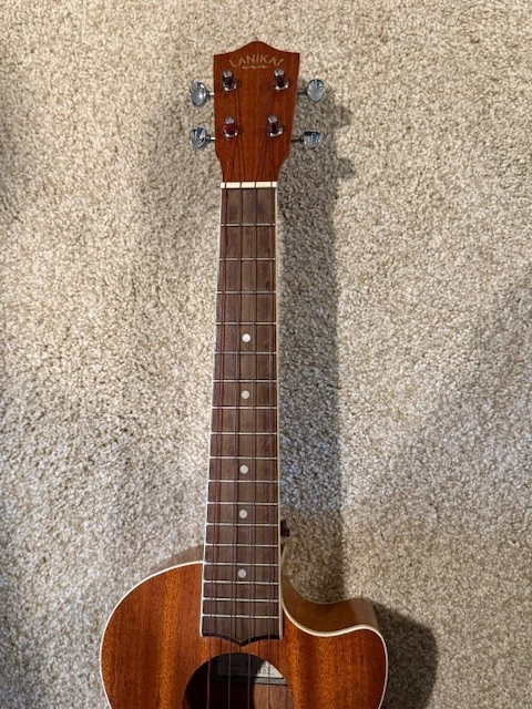 Lanikai MA-CTE Mahogany Tenor Ukulele with Fishman Preamp - Image 3 of 4