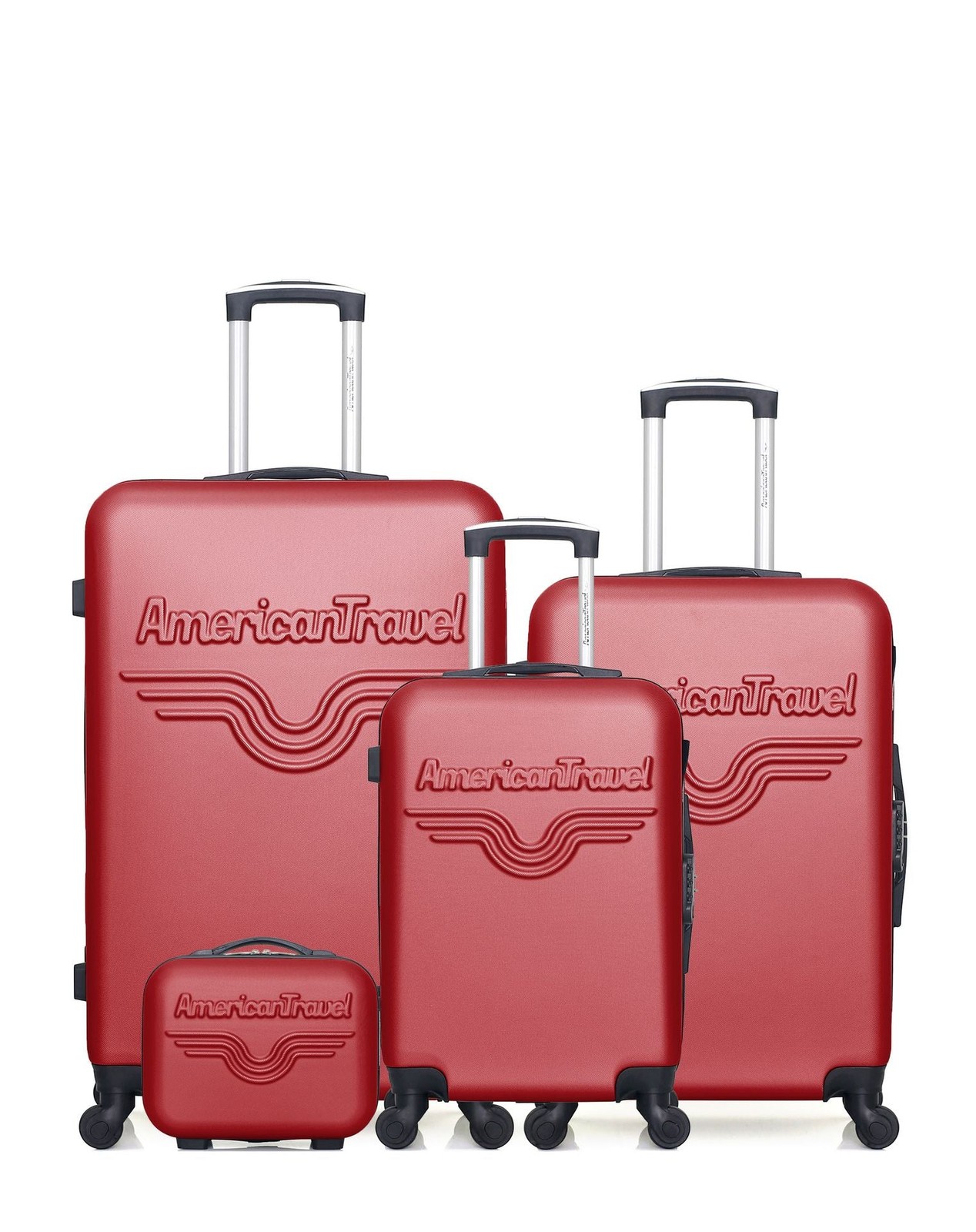 Valises CHELSEA-C 75 cm AMERICAN TRAVEL le set de 4 bagages pour vos vacances