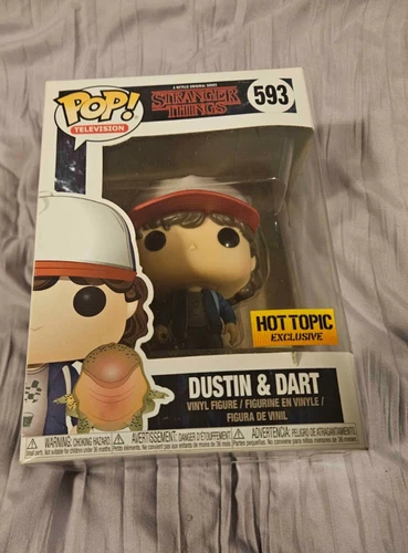 Funko Pop! Vinyl: Stranger Things - Dustin Henderson (w/ Baby Dart) - Hot Topic