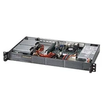 Supermicro SuperChassis CSE-504-203B 200W Mini 1U Rackmount Server Chassis