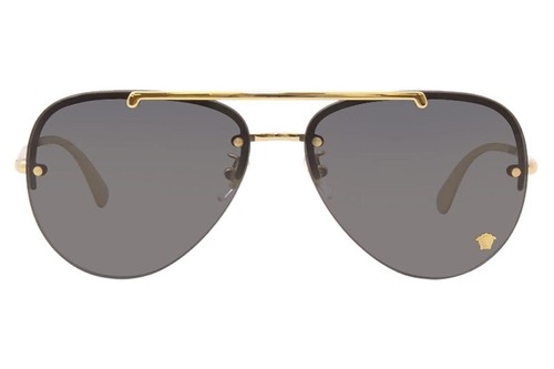 Versace VE2231 100287 Gold/Dark Grey Sunglasses - Picture 2 of 7