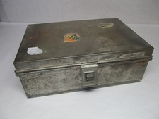 Arbeitskasten mit 4 Einsätze und 1 Feilungsieb  Goldschmiedewerkzeug