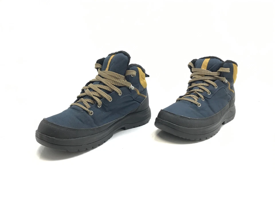 Quechua Herren Wanderschuhe Outdoorschuhe Trekkingschuhe Blau Gr 43 ( UK 9 )