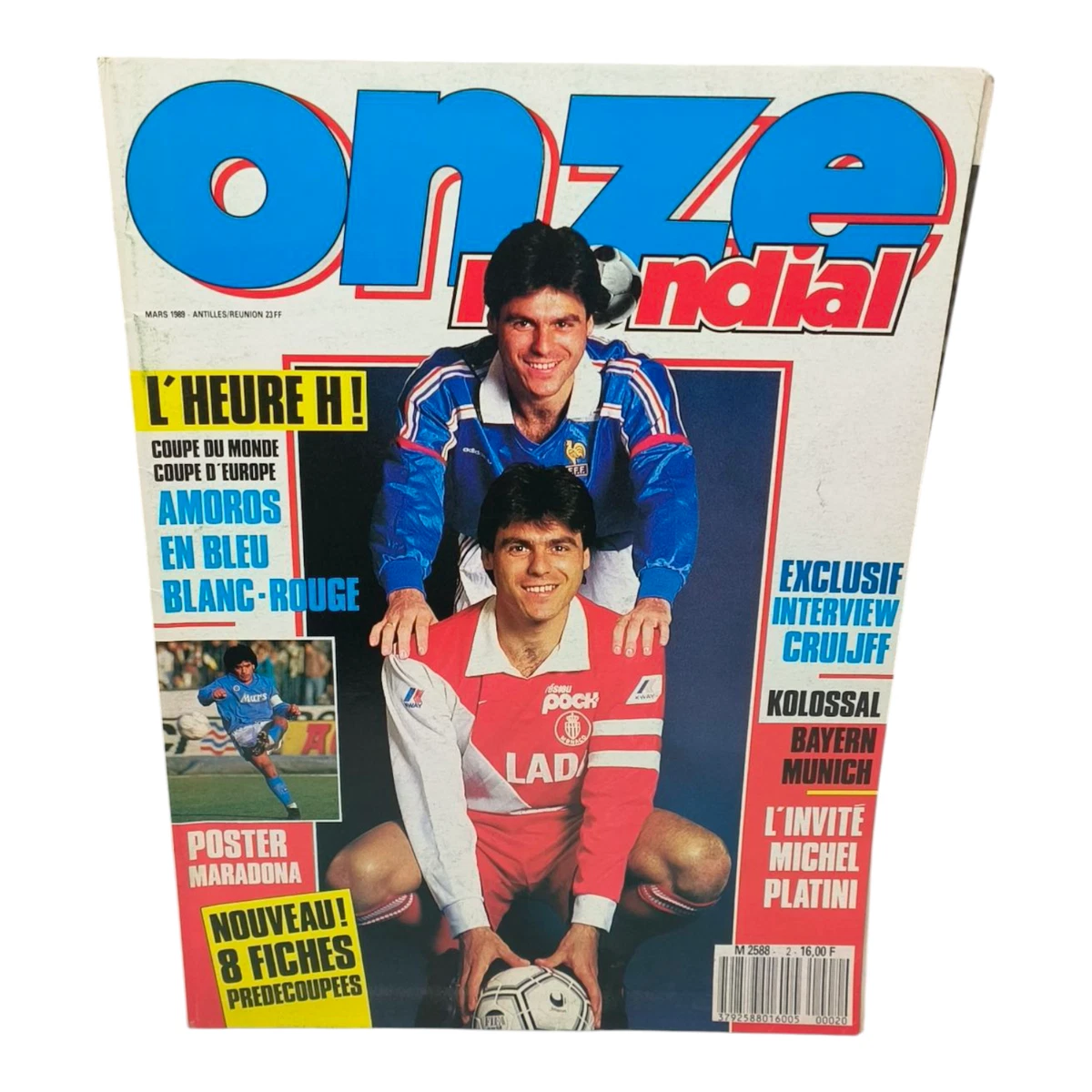 Magazine ONZE Football n°59 de 1980; Coupe du monde, toutes les photos/ RFA/ Roc