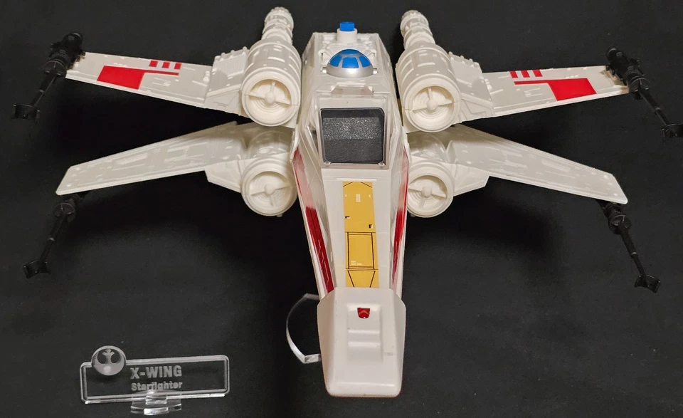 Star Wars X-Wing Fighter 1978 de colección restaurado - totalmente funcional, ¡MEJOR EN EBAY! Foto 2 de 4