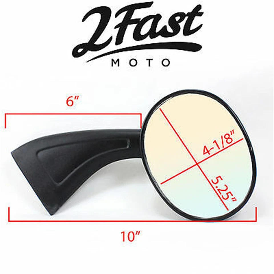 2FastMoto Katana Replacement Right Hand Mirror For Suzuki GSX '88-97  20-78271 — 第 4/4 张图片