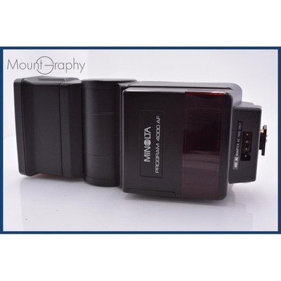 Minolta Program 4000 AF Camera Flash Pre-Owned