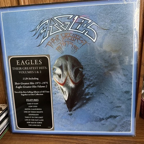 Eagles Their Greatest Hits Vol 1 and 2 2LPs 180Gm Vinyl Box Set Sealed NEW Mint