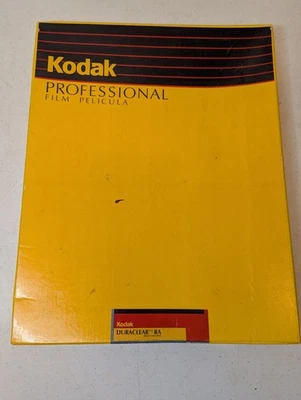 Vintage Kodak Film Pelicula Duraclear RA 11"×14" Sealed Box 4004 Expired 12/95 - Image 1 of 4