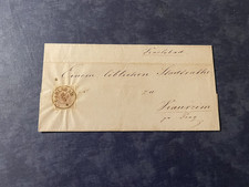 Altbrief von Karlsbad nach Kaurzin bei Prag von 1856 - sehr guter Zustand