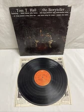 1972 Tom T. Hall: The Storyteller - 12" Vinyl Record SR61368 Country Music Album