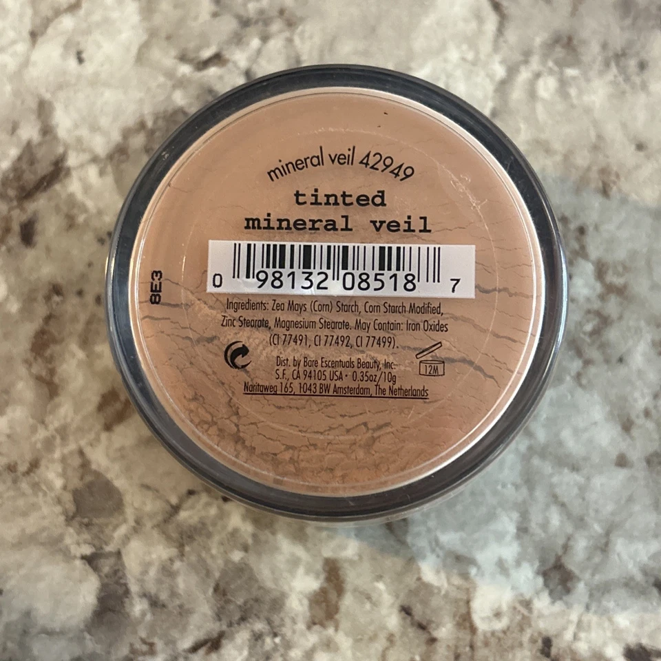 BareMinerals Bare Escentuals Tinted Mineral Veil 42949 0.35 OZ/10g Sealed - Image 3 of 3