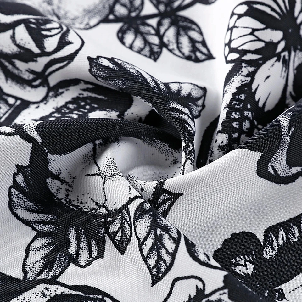 1pc Women Seamless Print Briefs Ice Silk Mid Waist Panties Soft Underwear - Image 4 of 4