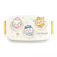 Marimocraft Chiikawa Square 1-Tier Lunch Box (Fairy Flower)