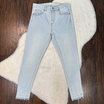LOFT Jeans 28/6 Petite Skinny High-Rise Light Wash Stretch Women's
