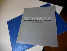 Mazda CAPELLA CG SEDAN C2 Cargo Japanese Brochure 1989/06 GD GV F8 FE B6 RF