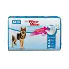 Wee-Wee Dog Disposable Diapers. With Foam-Fit Tail Hole. 12 pack Large -X-Large