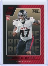 Arnold Ebiketie Rookie RC 2022 Panini Zenith Red Zone #152 Atlanta Falcons