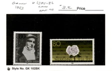 Germany, Postage Stamp, #1385-1386 Mint NH, 1983 Edith Stein (AC)