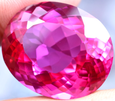 Extremely Rare & Natural 66.10 Ct SUNRISE RUBY  GGL Certified Loose Gemstone