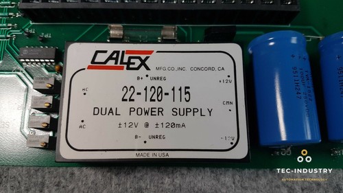 Máquinas herramientas ASC, INC. Fuente de alimentación doble FM005 CALEX 22-12-115 - Imagen 2 de 9