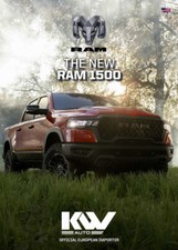 2025 MY RAM 1500 & Tungsten 11 / 2024 brochure English int'l 48 p european  rare