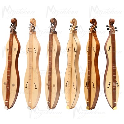 Heartland Mountain Dulcimer 4 String, Appalachian Dulcimer with Bag and Strings